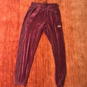 INCREDIBLE velour adidas trackpants